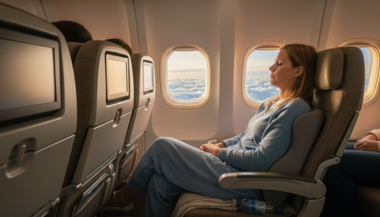 airplane seat back pain - Airplane Seat Back Pain - Travel Comfort Guide