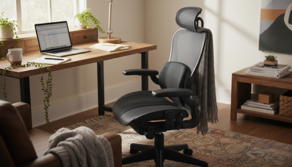 Back Support for Desk Chair - lumbar support and back pain relief