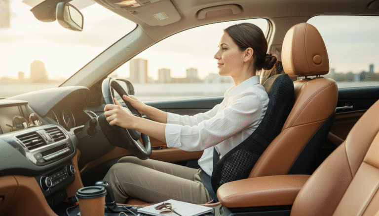 Car Lumbar Support - Long Drive Comfort Guide - Hero Image