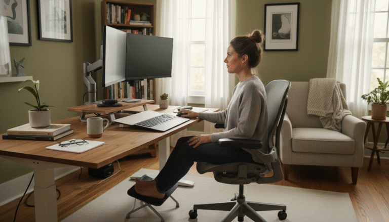 office ergonomics - Couch Sitting Back Pain
