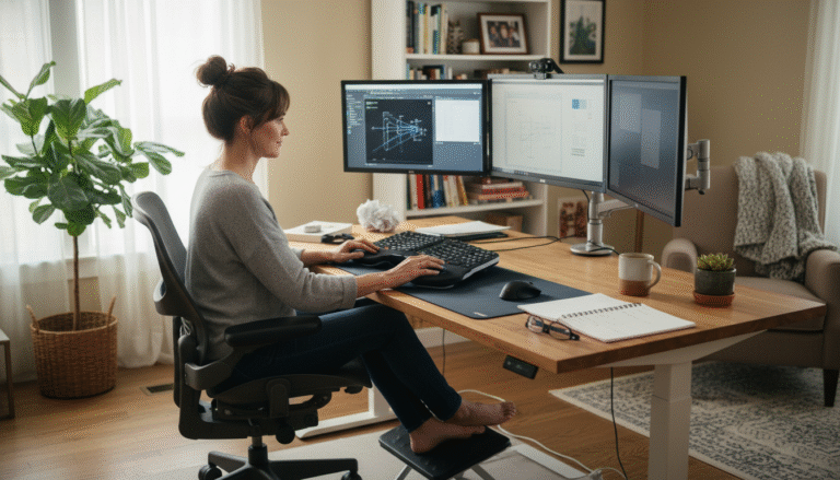 office ergonomics - Hip Flexor Tightness and Back Pain