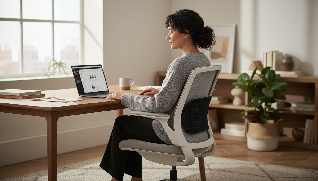 How to Use a Lumbar Support Pillow - Hero Image