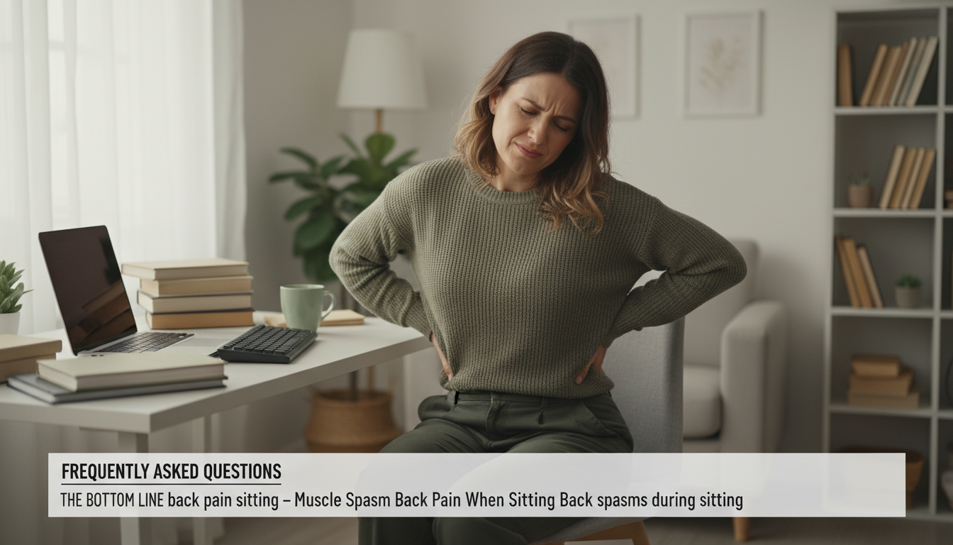 muscle spasm back pain sitting – Muscle Spasm Back Pain When Sitting