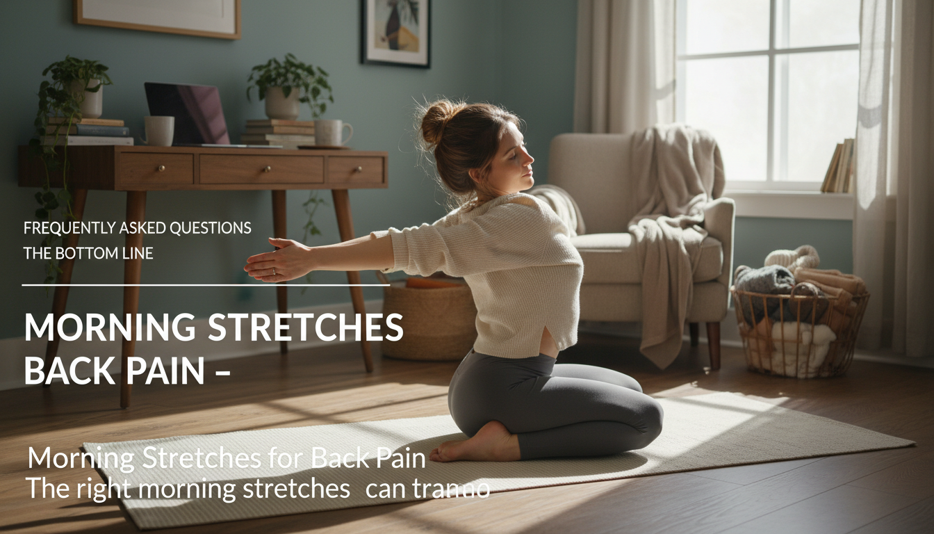 morning stretches back pain – Morning Stretches for Back Pain