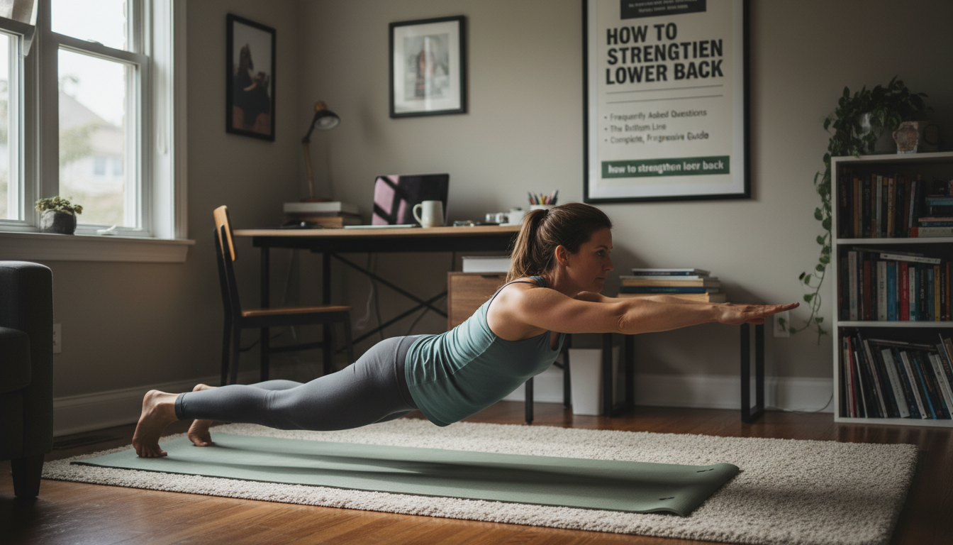 how to strengthen lower back – How to Strengthen Lower Back