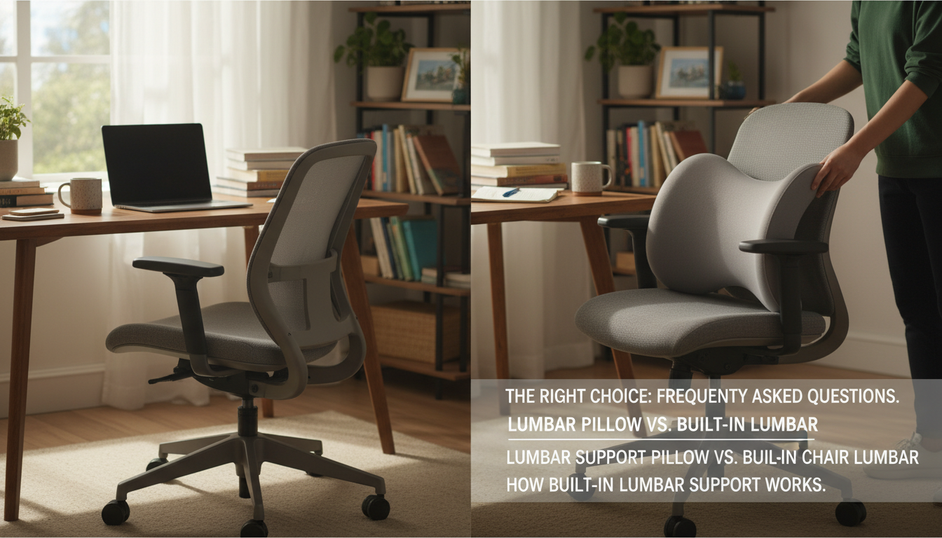 lumbar pillow vs built-in lumbar – lumbar support pillow vs Built-In Chair Lumbar