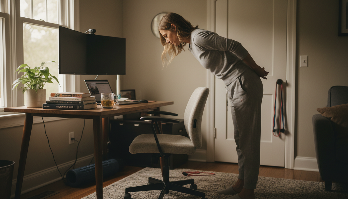 How to Relieve Back Pain from Sitting - lumbar support and back pain relief