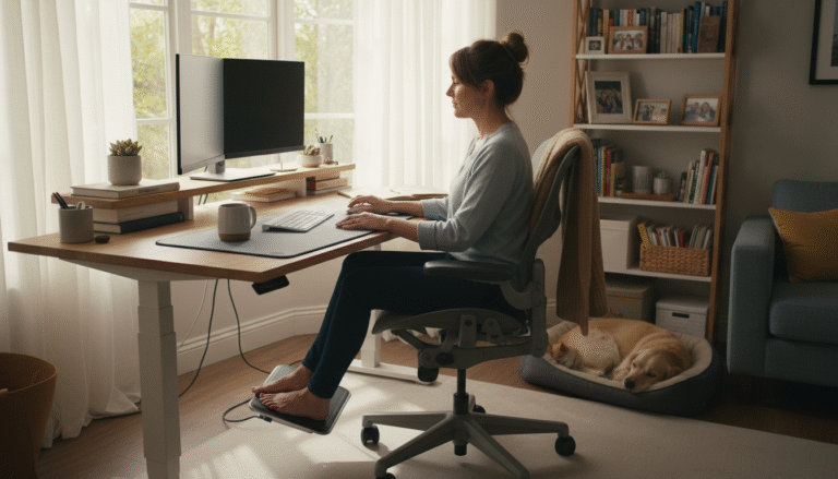 office ergonomics - Working from Home Back Pain
